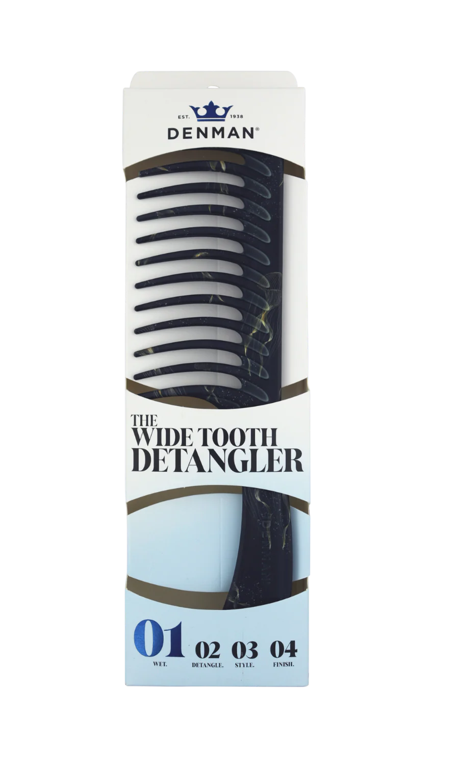 D28 The Deluxe Wide Tooth Detangler Comb - Image 6