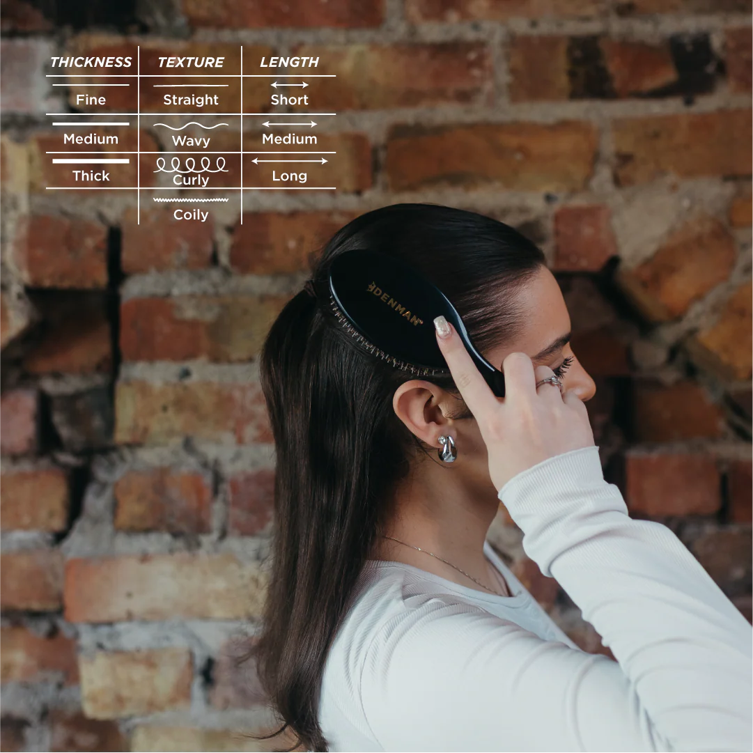 D81M Medium Style and Shine Brush - Image 5